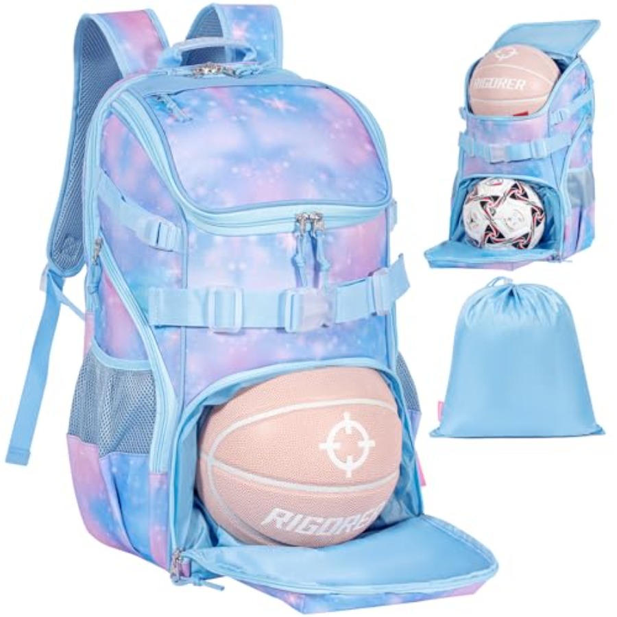Sports Equipment With A - Basketba Backpack Woen Fit Soccer Voeyba