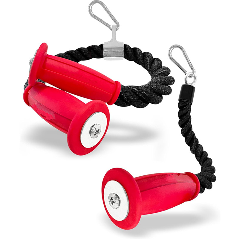 Sports Equipment Game - Ergonomic Tricep Ropes Non-Slip Cable Attachment