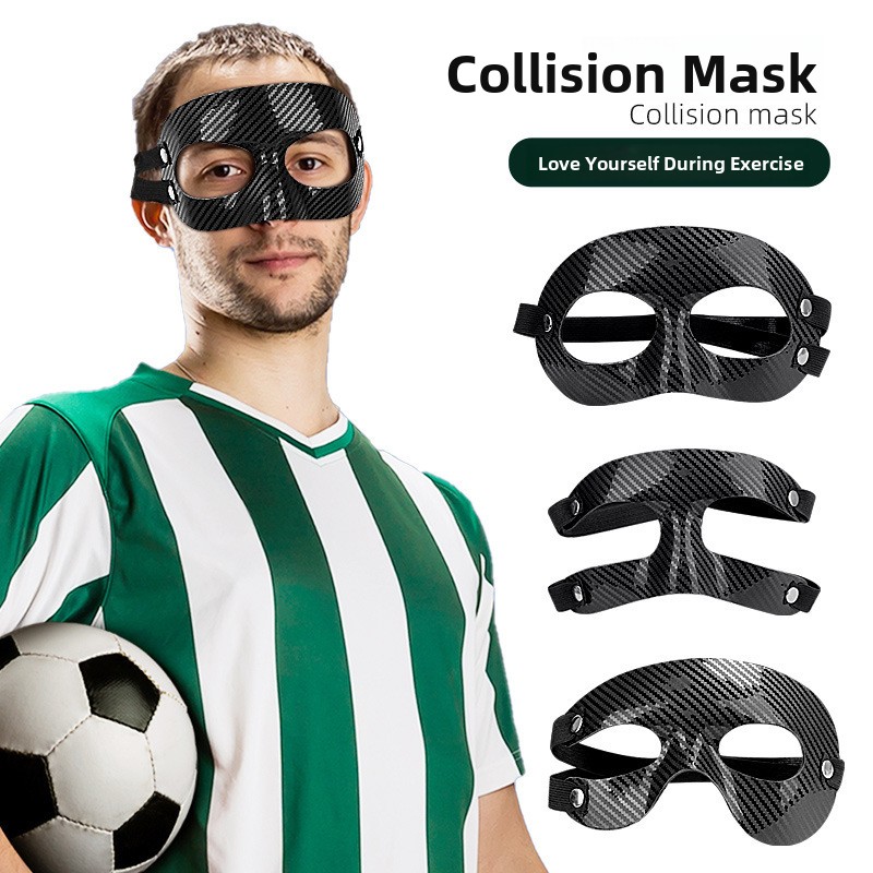 New Face Mask Upper Half Baske - Sports Equipment Basketball avaliação e preço