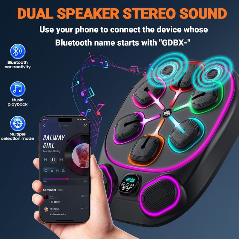 Punch Musical Electronic Boxin - Sports Equipment Outlet avaliação e preço
