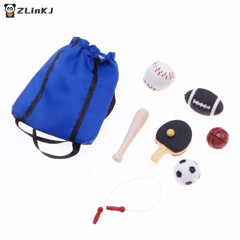 1/12 Dollhouse Simulation Mini - Sports Equipment Basketball avaliação e preço