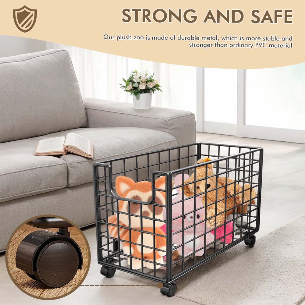 Metal Storage Rack With Wheels - Sports Equipment Trolley avaliação e preço