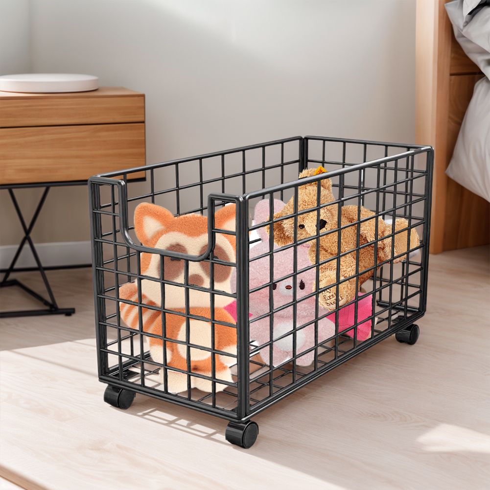 Metal Storage Rack With Wheels - Sports Equipment Trolley avaliação e preço