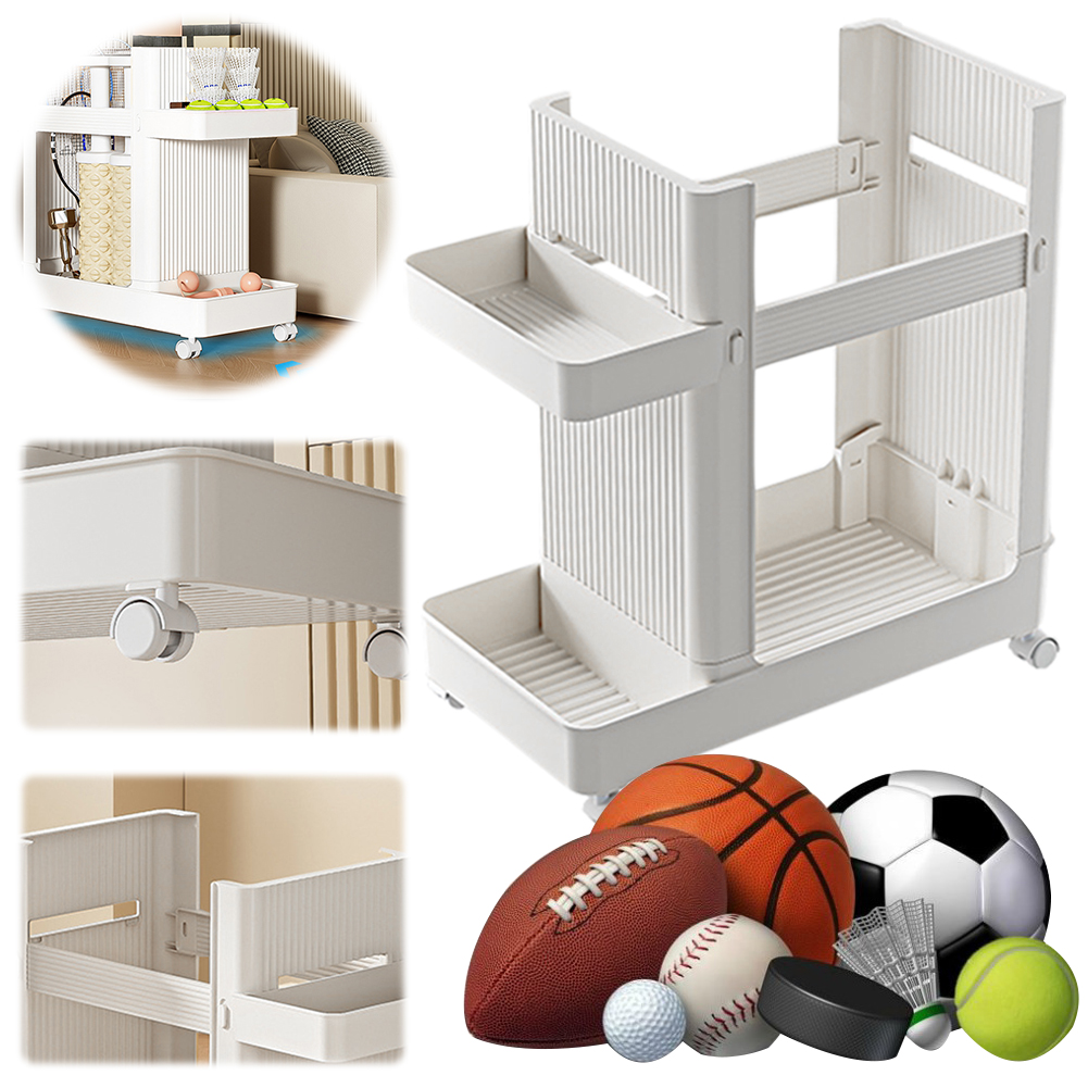 Gym Equipment Holder with Whee - Sports Equipment Trolley avaliação e preço