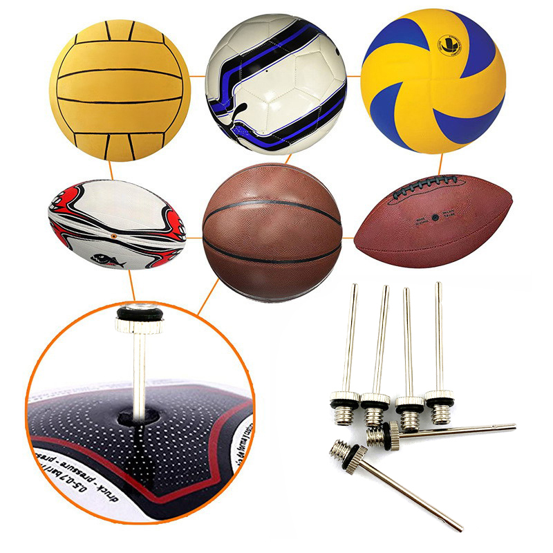 6/12 Pcs Inflatable Needles Ba - Basketball Pump Needle avaliação e preço