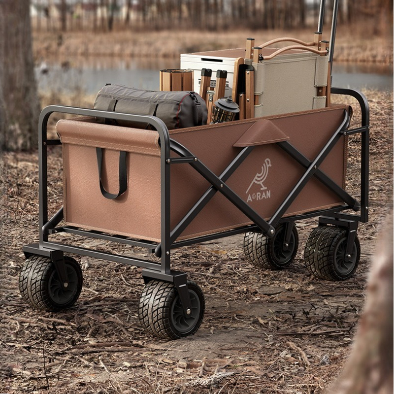 Portable Folding Camping Troll - Sports Equipment Trolley avaliação e preço