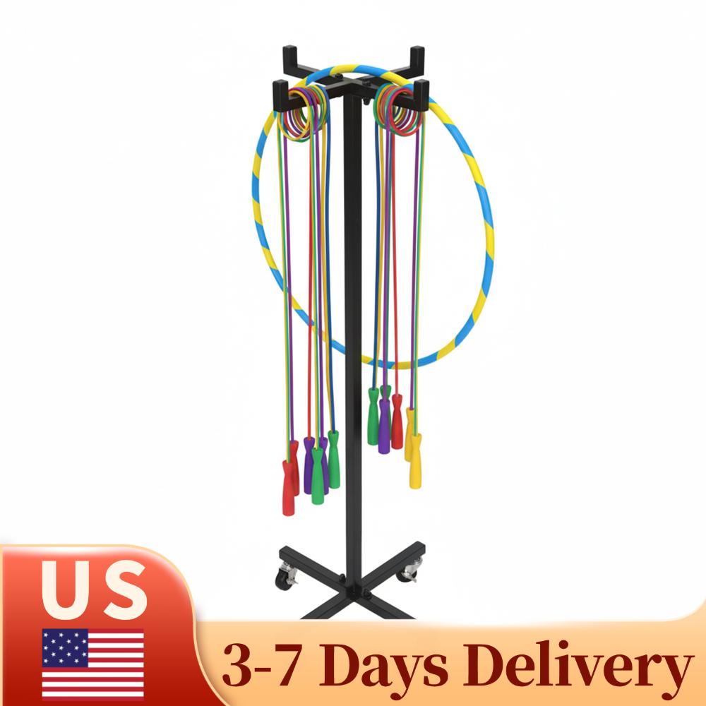 4 Wheeler Abdominal Hoop Organ - Sports Equipment Cart avaliação e preço