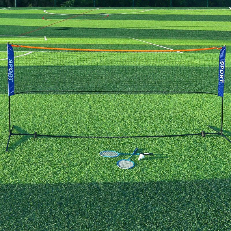 Badminton Net Adjustable Heigh - Sports Equipment For Tennis avaliação e preço