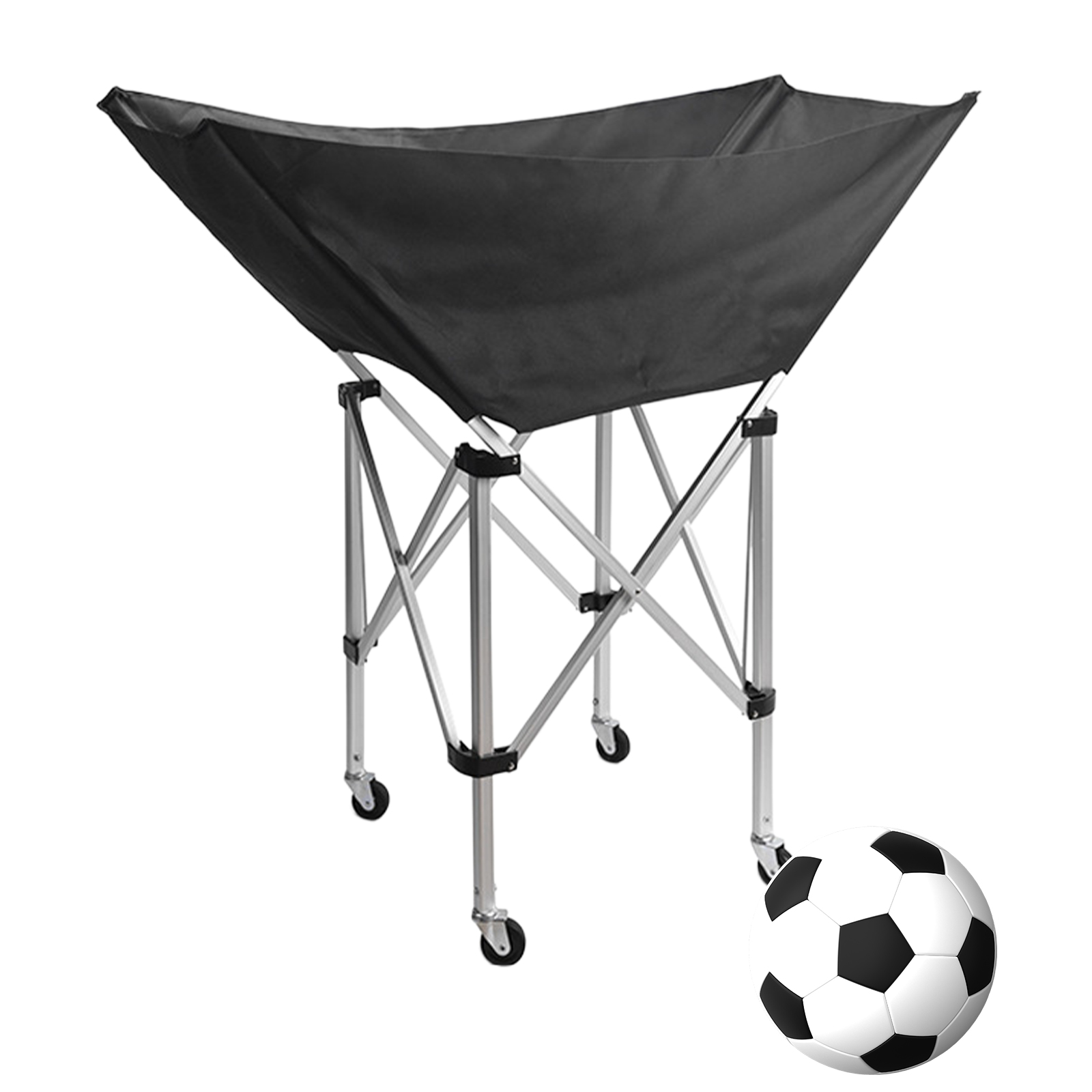 Collapsible Hammock Ball Cart  - Sports Equipment Cart avaliação e preço