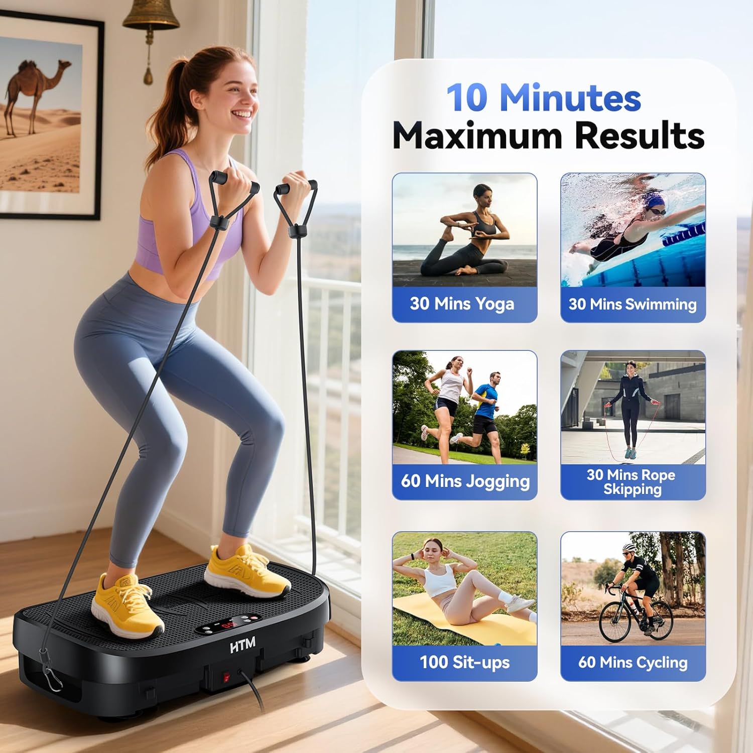 Vibration Plate Fat Burning Fi - Sports Equipment Game avaliação e preço