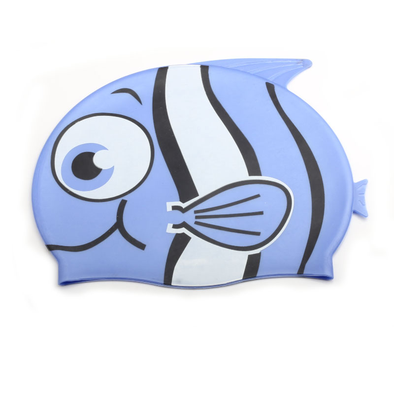 Boys Girls Silicone Elastic Sw - Swim Cap Silicone avaliação e preço