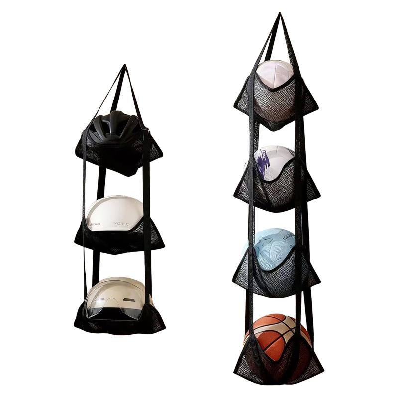 New Wall Mounted Ball Storage  - Sports Equipment Basketball avaliação e preço