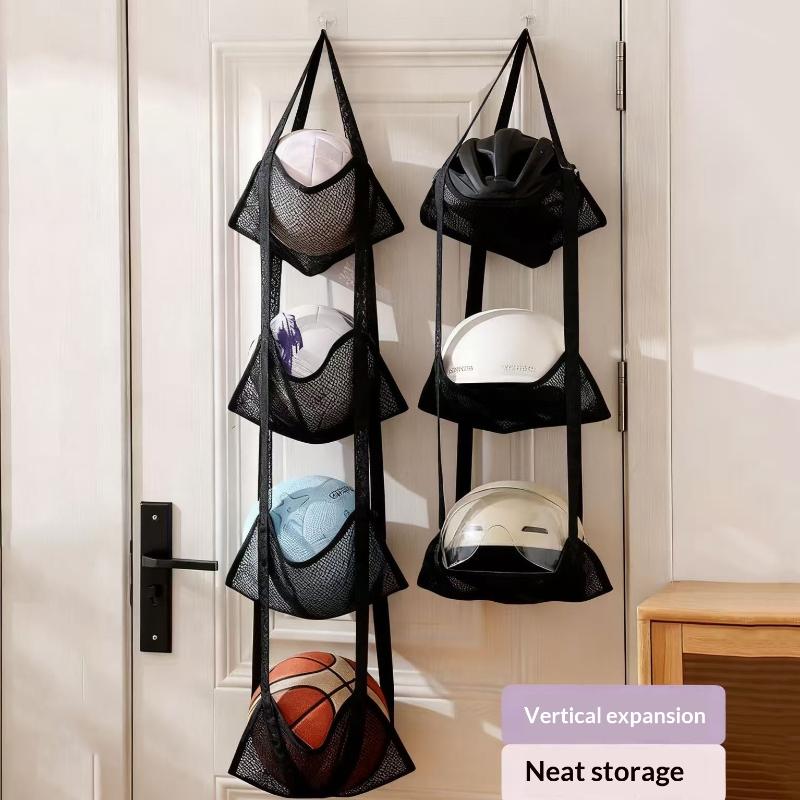 New Wall Mounted Ball Storage  - Sports Equipment Basketball avaliação e preço