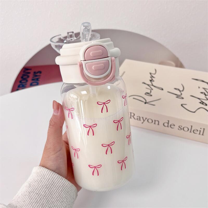 Cute Water Bottle with Straw P - Sports Equipment 8 Year Old avaliação e preço