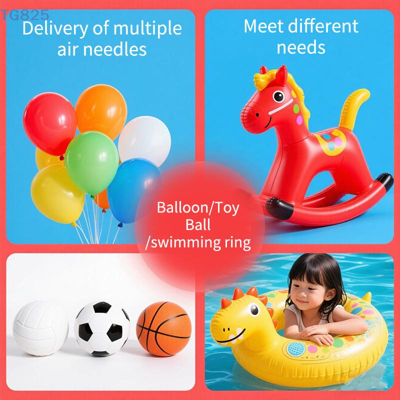 【AN】【AN】【AN】10Pcs/Set Portable - Basketball Pump Needle avaliação e preço