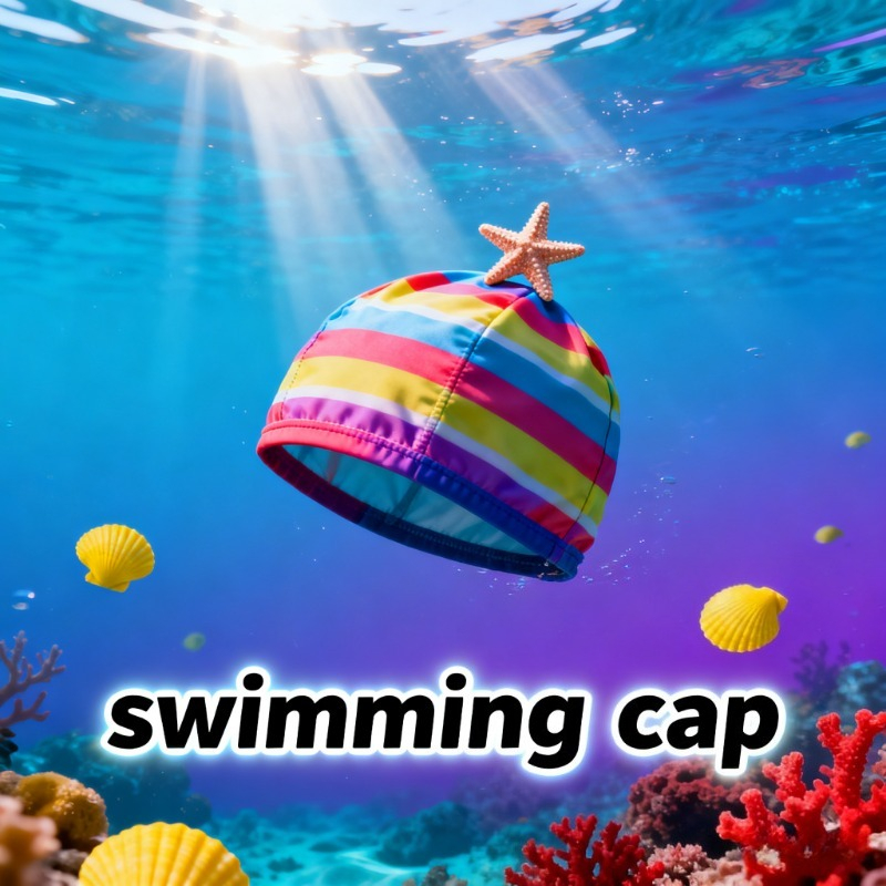 Comfortable Kids Swim Cap Sili - Swim Cap Silicone avaliação e preço