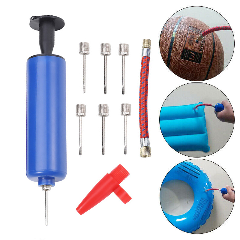 10pcs Ball Pump Set Hand Pump  - Basketball Pump Needle avaliação e preço