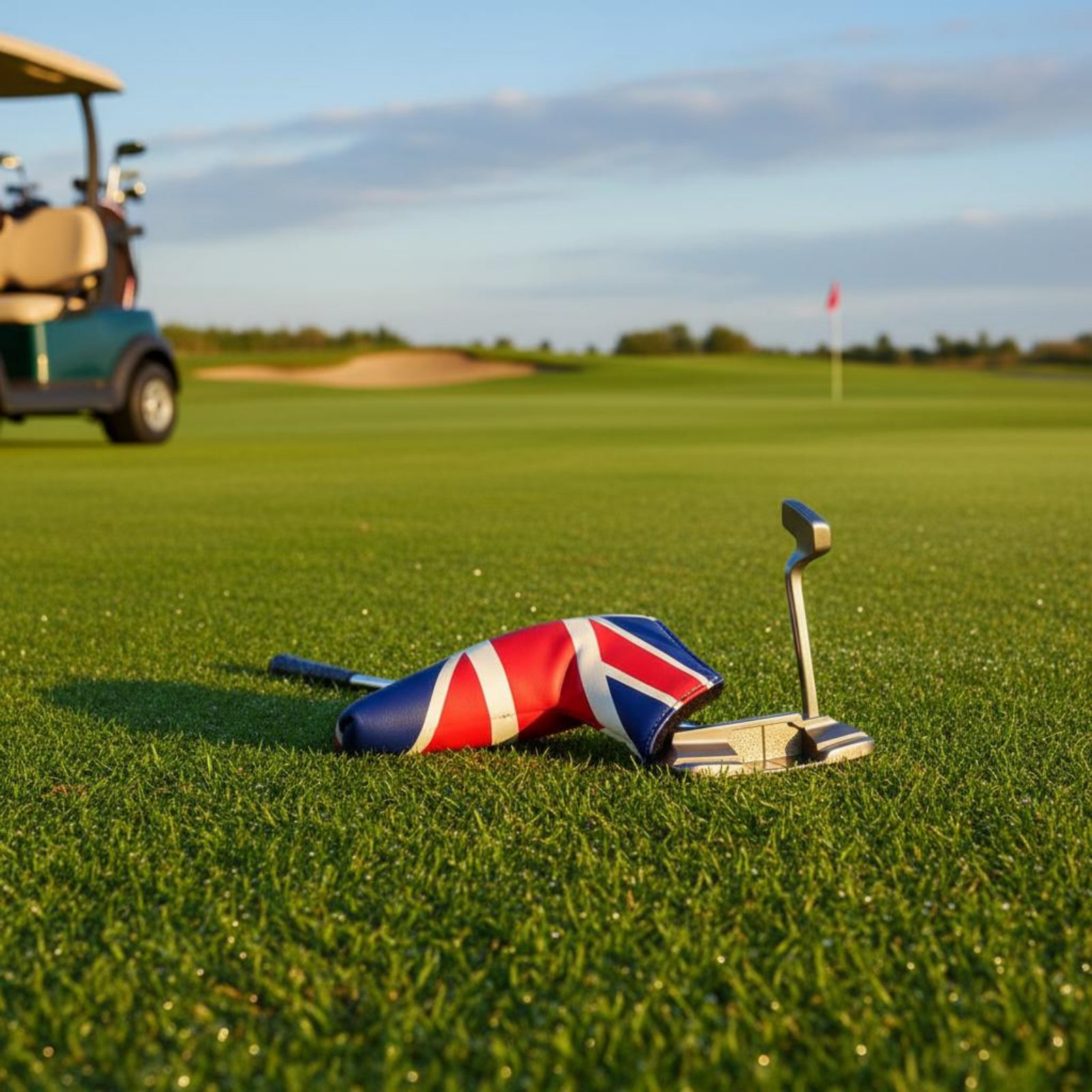UK Flag Putting Club Cover Lon - Sports Equipment With A avaliação e preço
