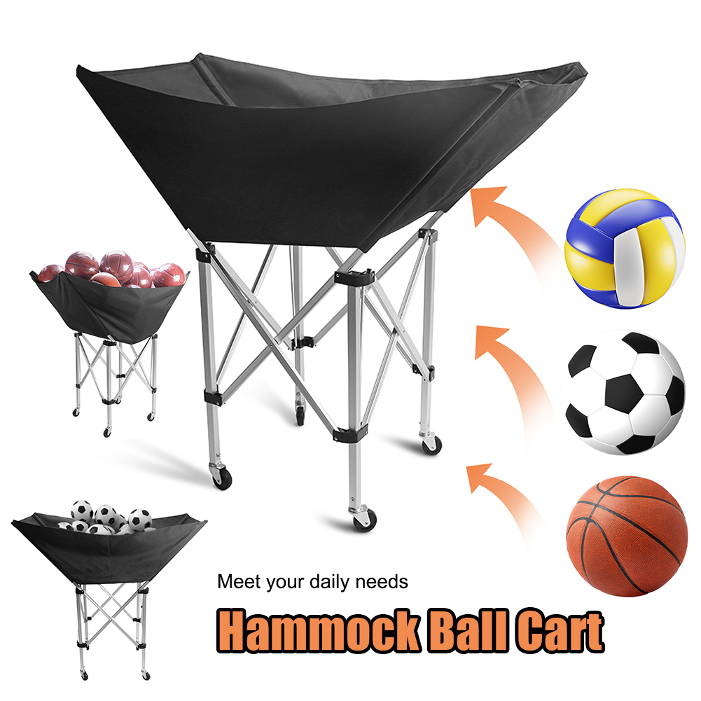 Collapsible Hammock Ball Cart  - Sports Equipment Cart avaliação e preço