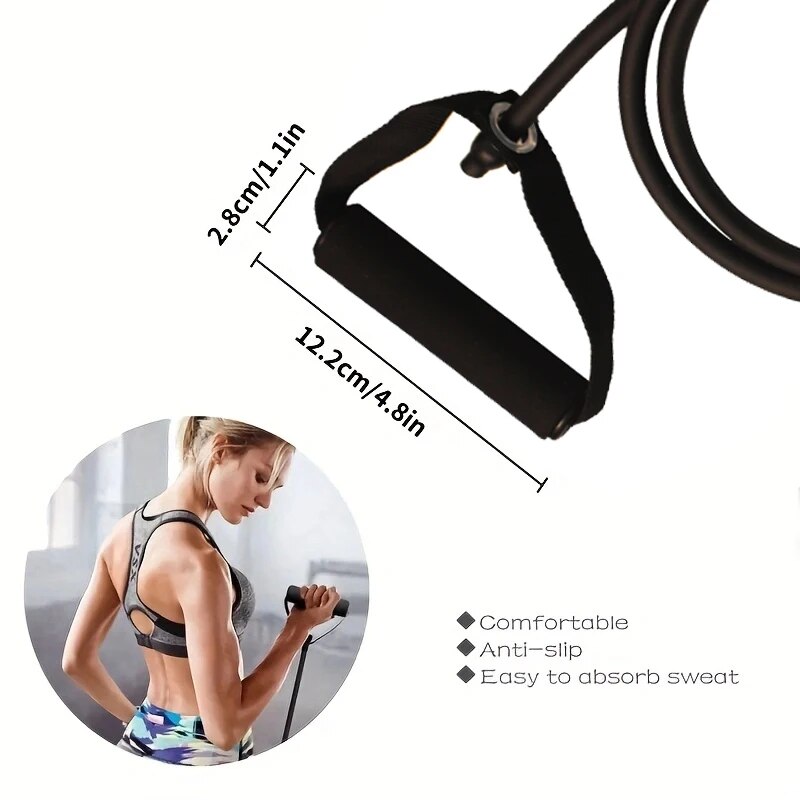 Resistance Bands With Handles, - Sports Equipment Game avaliação e preço