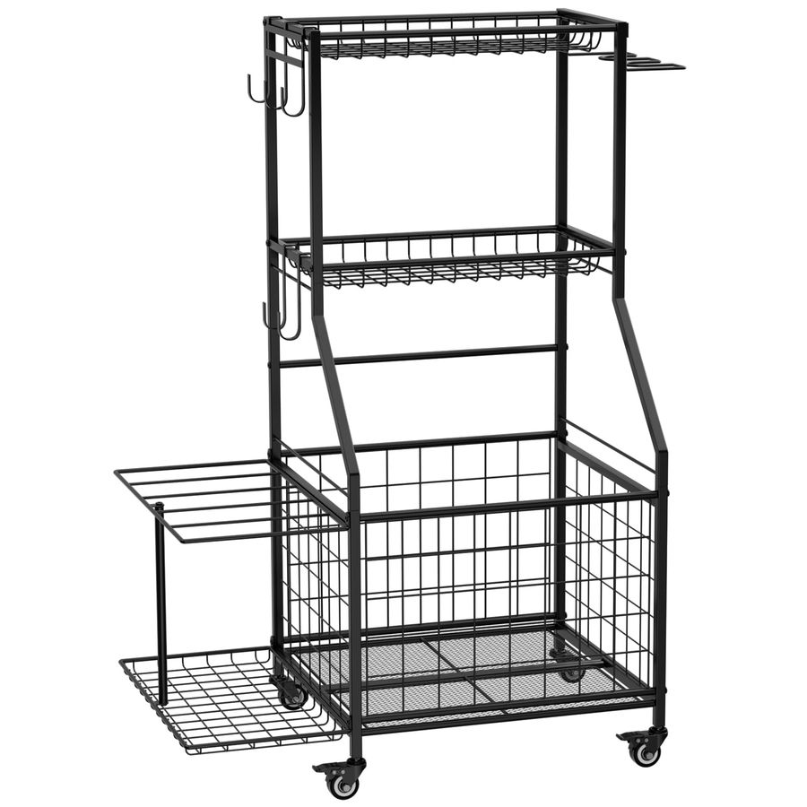 Sports Equipment Organizer, Ga - Sports Equipment Cart avaliação e preço