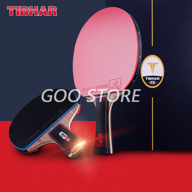 TIBHAR Table Tennis Racket 806 - Badminton Racket Carbon avaliação e preço