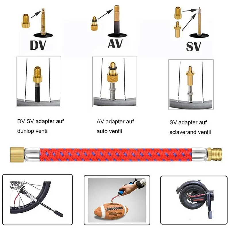 21/30Pcs Bicycle Tire Inflator - Basketball Pump Needle avaliação e preço