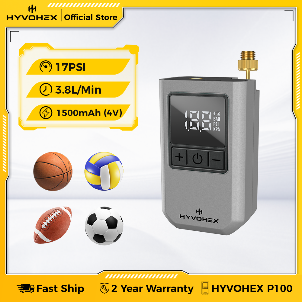 New HYVOHEX P100 Electric Ball - Basketball Pump Needle avaliação e preço
