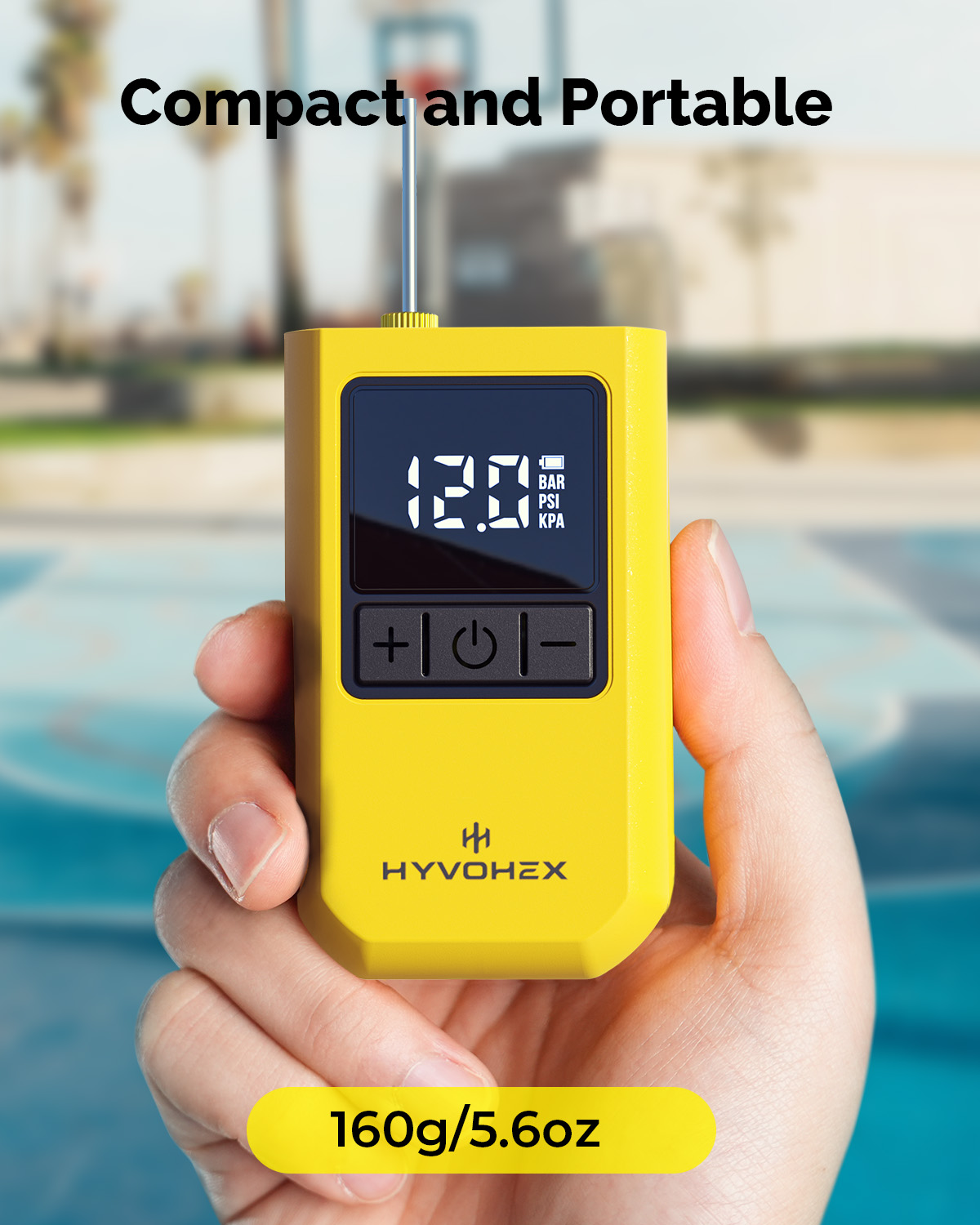 New HYVOHEX P100 Electric Ball - Basketball Pump Needle avaliação e preço