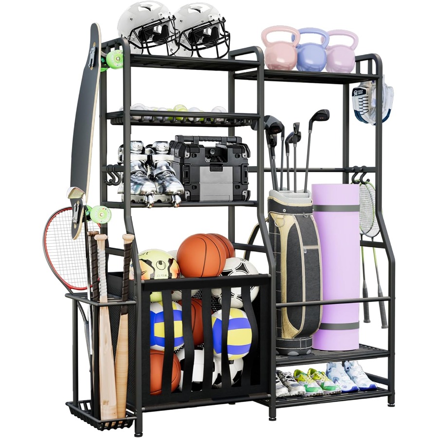 Garage Sports Equipment Organi - Sports Equipment Basketball avaliação e preço