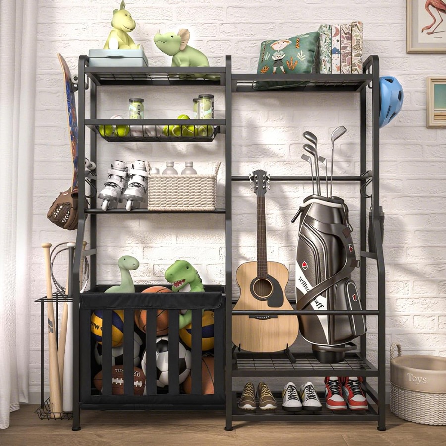 Garage Sports Equipment Organi - Sports Equipment Basketball avaliação e preço