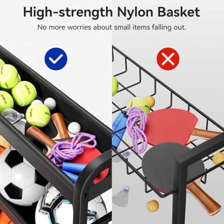 Sports Equipment Organizer Rol - Sports Equipment Cart avaliação e preço