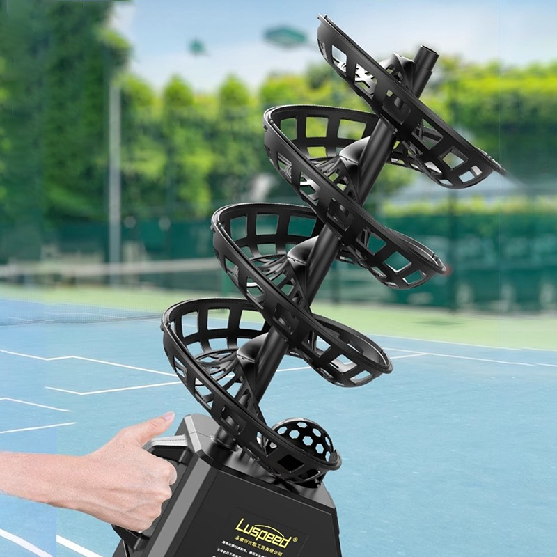 Adjustable Tennis Ball Machine - Sports Equipment For Tennis avaliação e preço