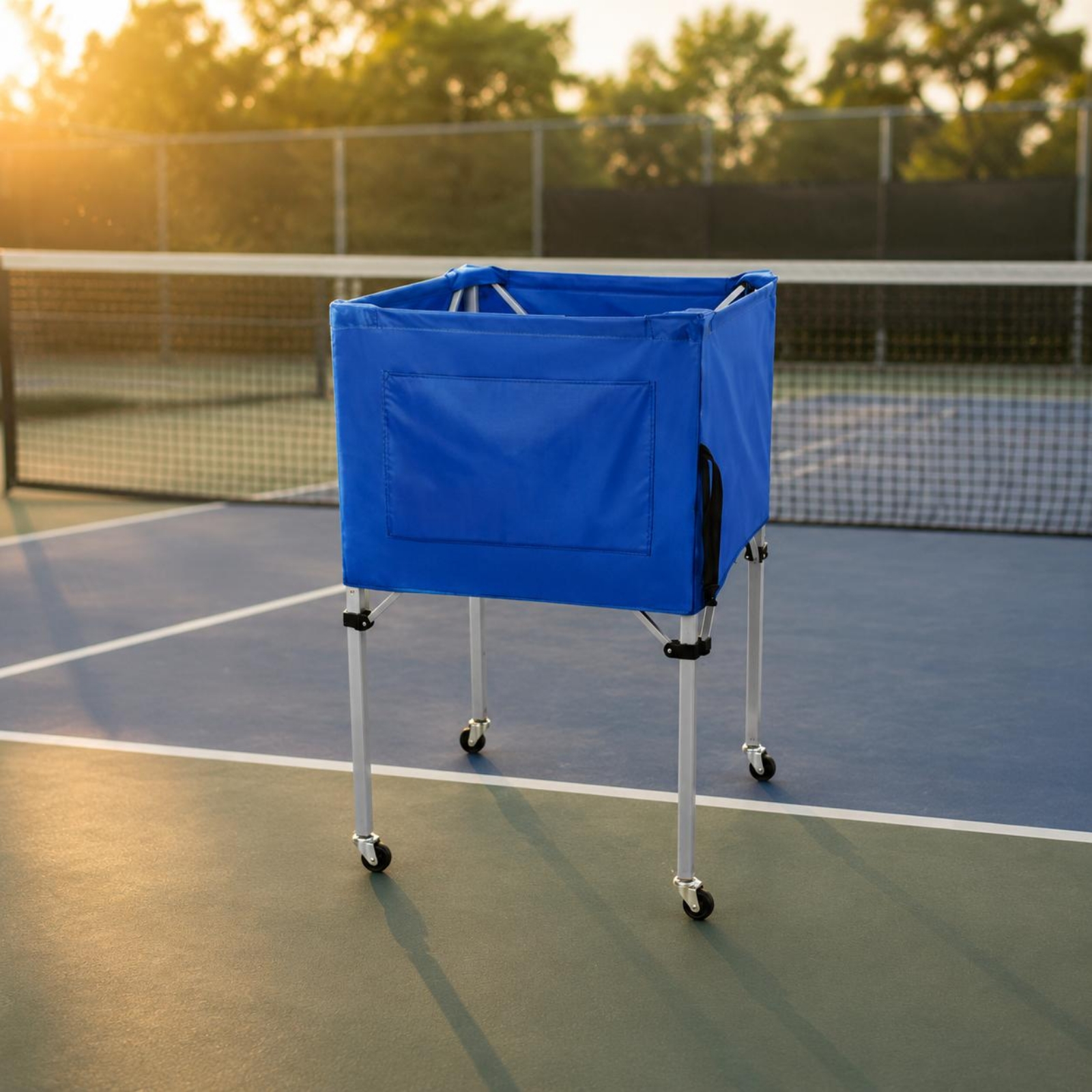 Foldable Tennis Ball Trolley P - Sports Equipment Trolley avaliação e preço