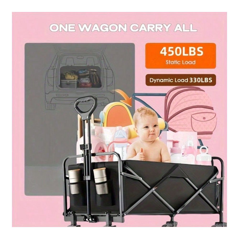 Terrain Heavy Duty Folding Car - Sports Equipment Cart avaliação e preço