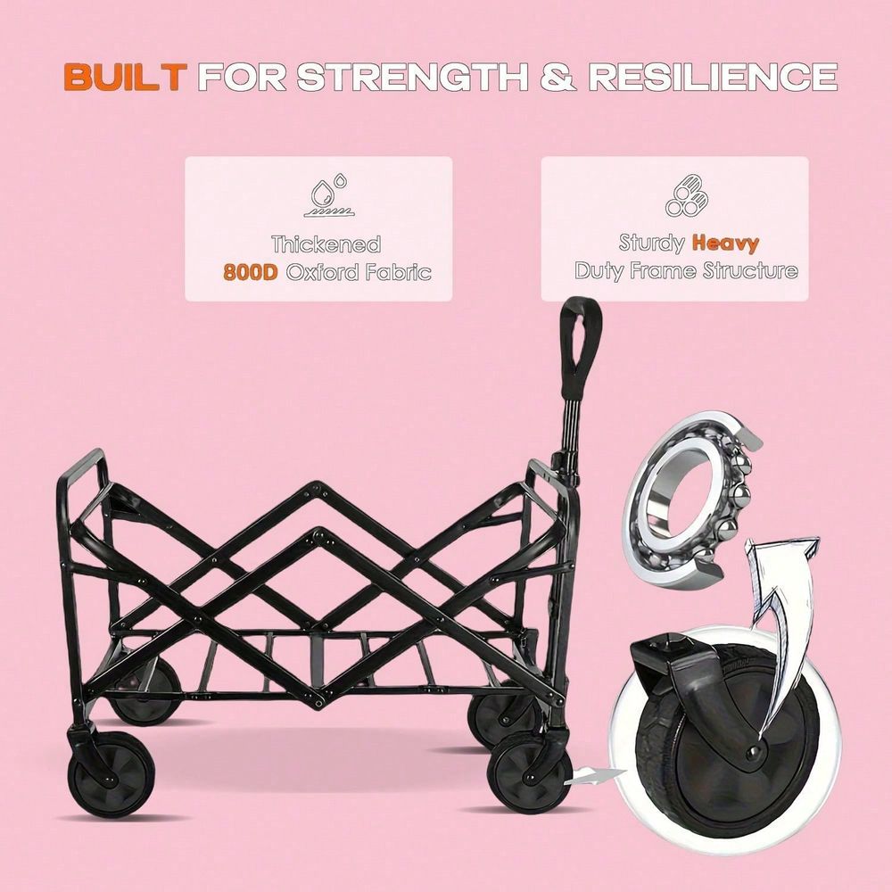 Terrain Heavy Duty Folding Car - Sports Equipment Cart avaliação e preço