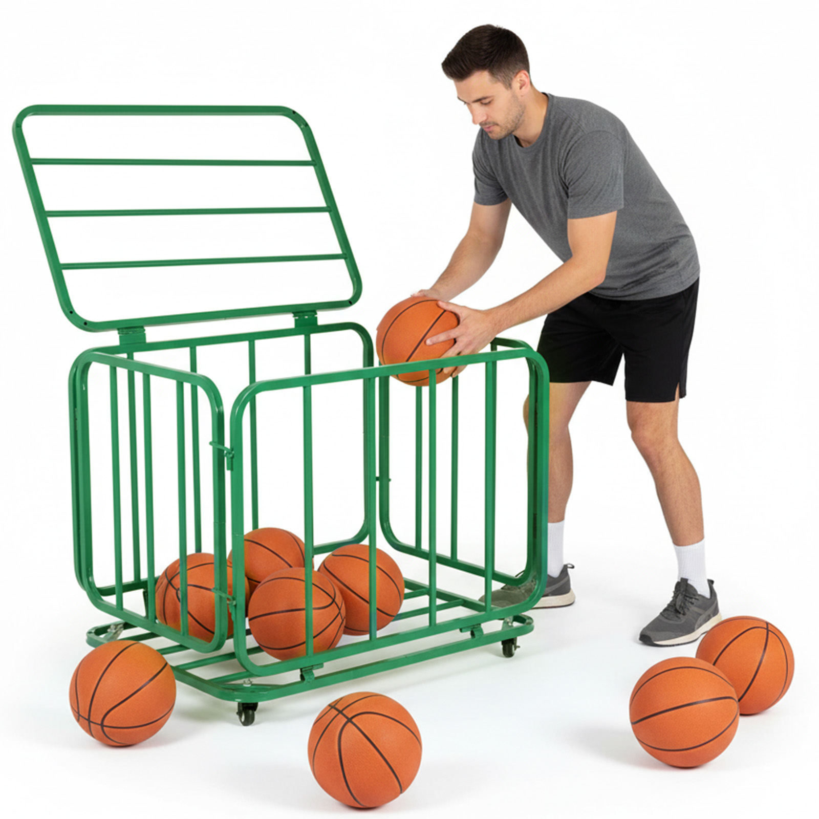 Basketball Or Volleyball Stora - Sports Equipment Cart avaliação e preço