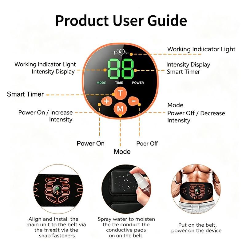 Abdominal Toning Belt Smart Ab - Sports Equipment Game avaliação e preço