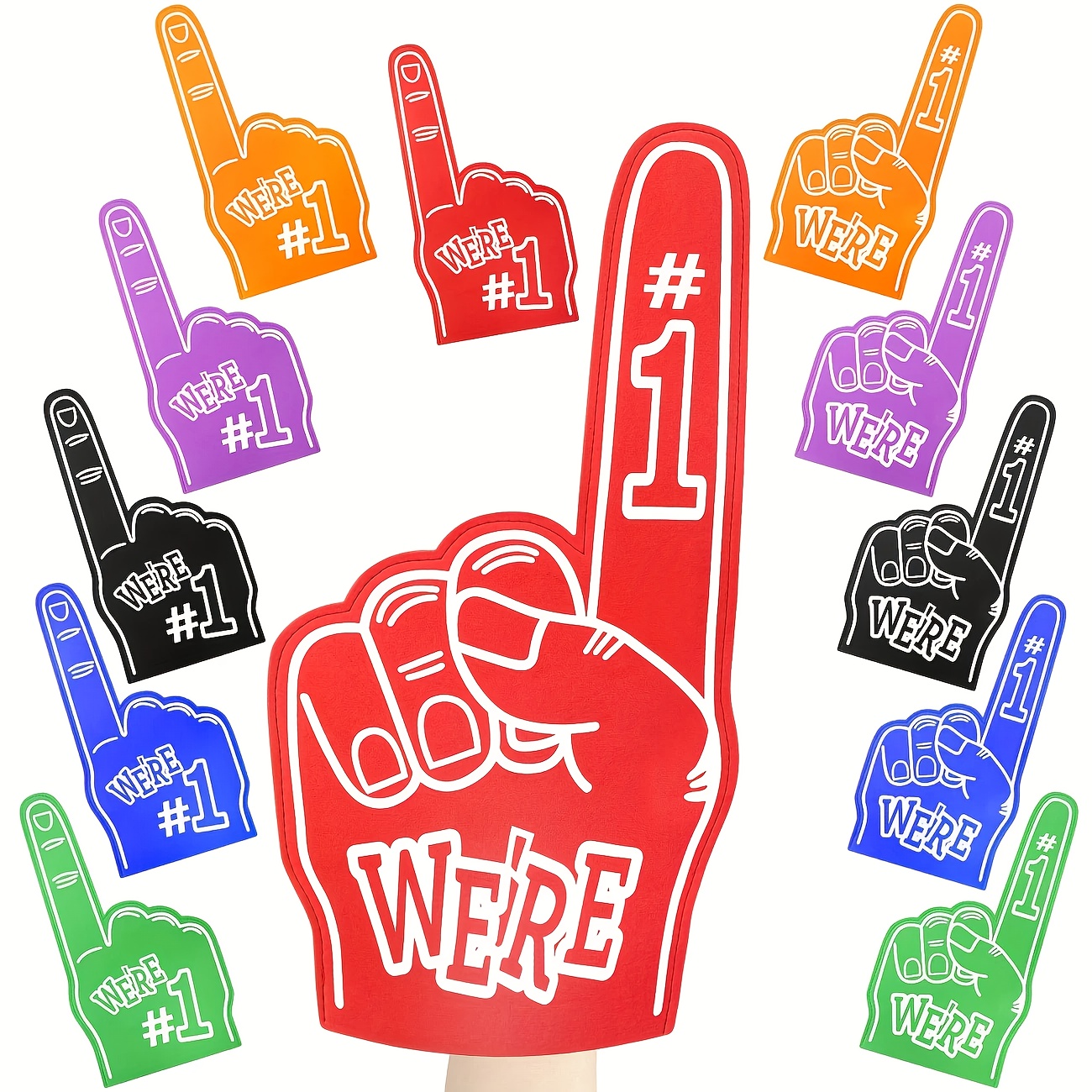 Giant Foam Finger 18 Inch We'r - Sports Equipment Game avaliação e preço