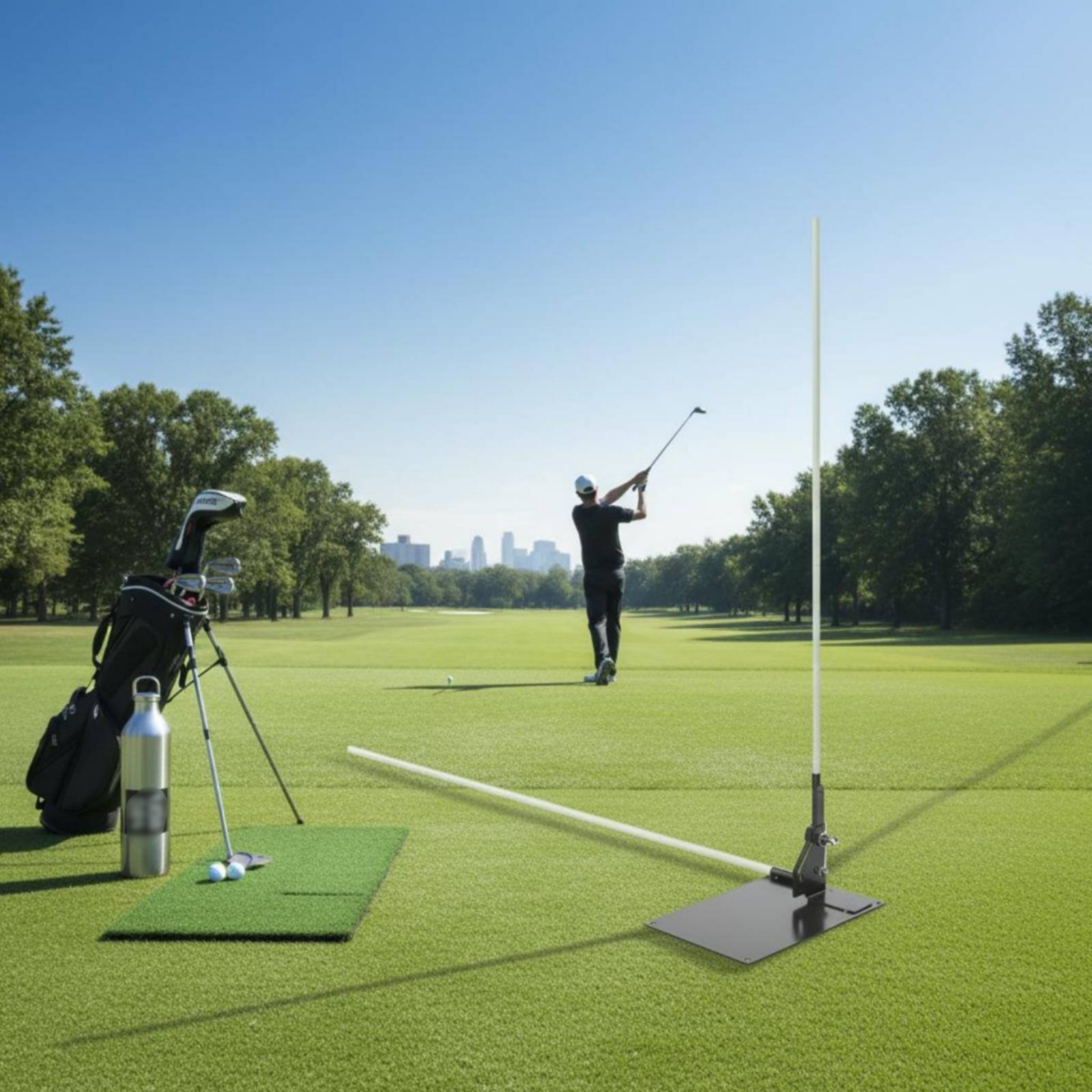 Golf Swing Plane Coach Adjusta - Sports Equipment For Training avaliação e preço