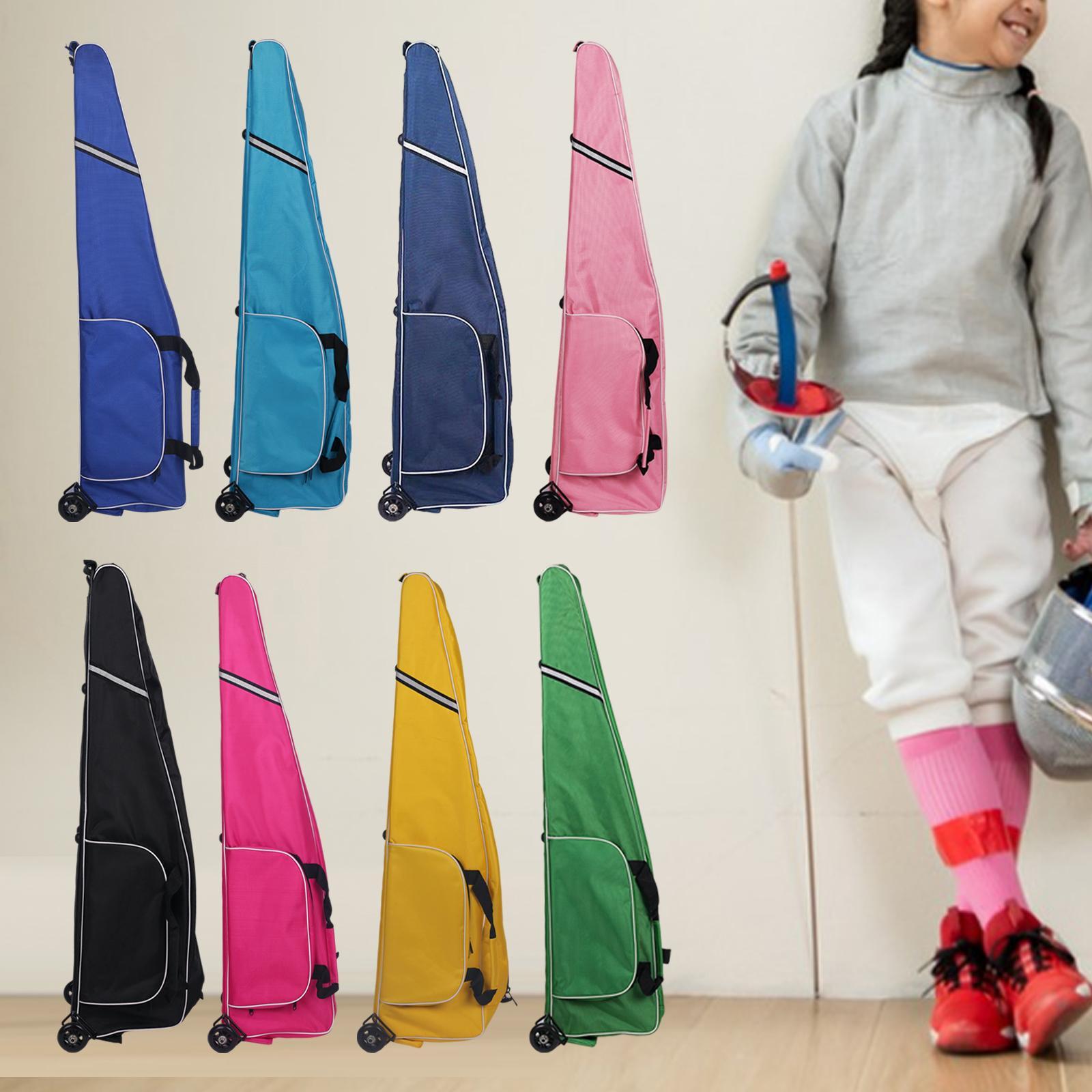 Large Roller Fencing Bag Troll - Sports Equipment Trolley avaliação e preço