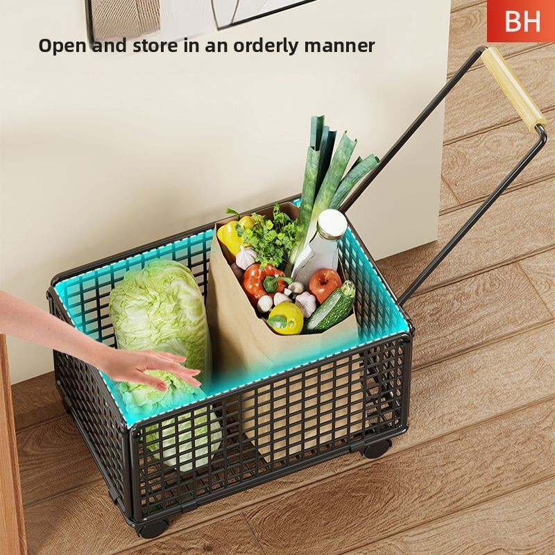 Floor Standing Kitchen Organiz - Sports Equipment Trolley avaliação e preço