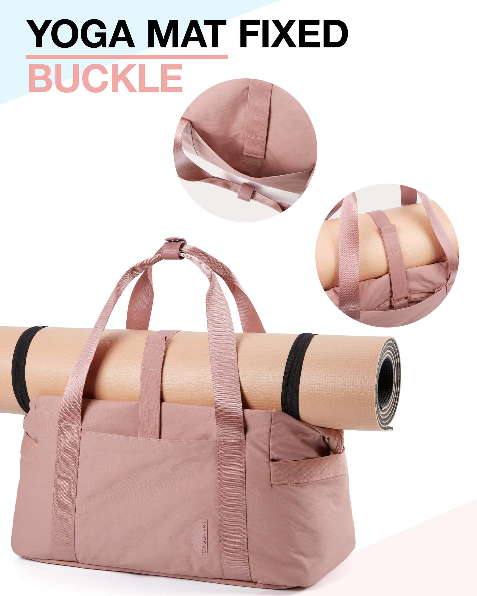 BAGSMART Women's Travel Duffel - Sports Equipment Trolley avaliação e preço