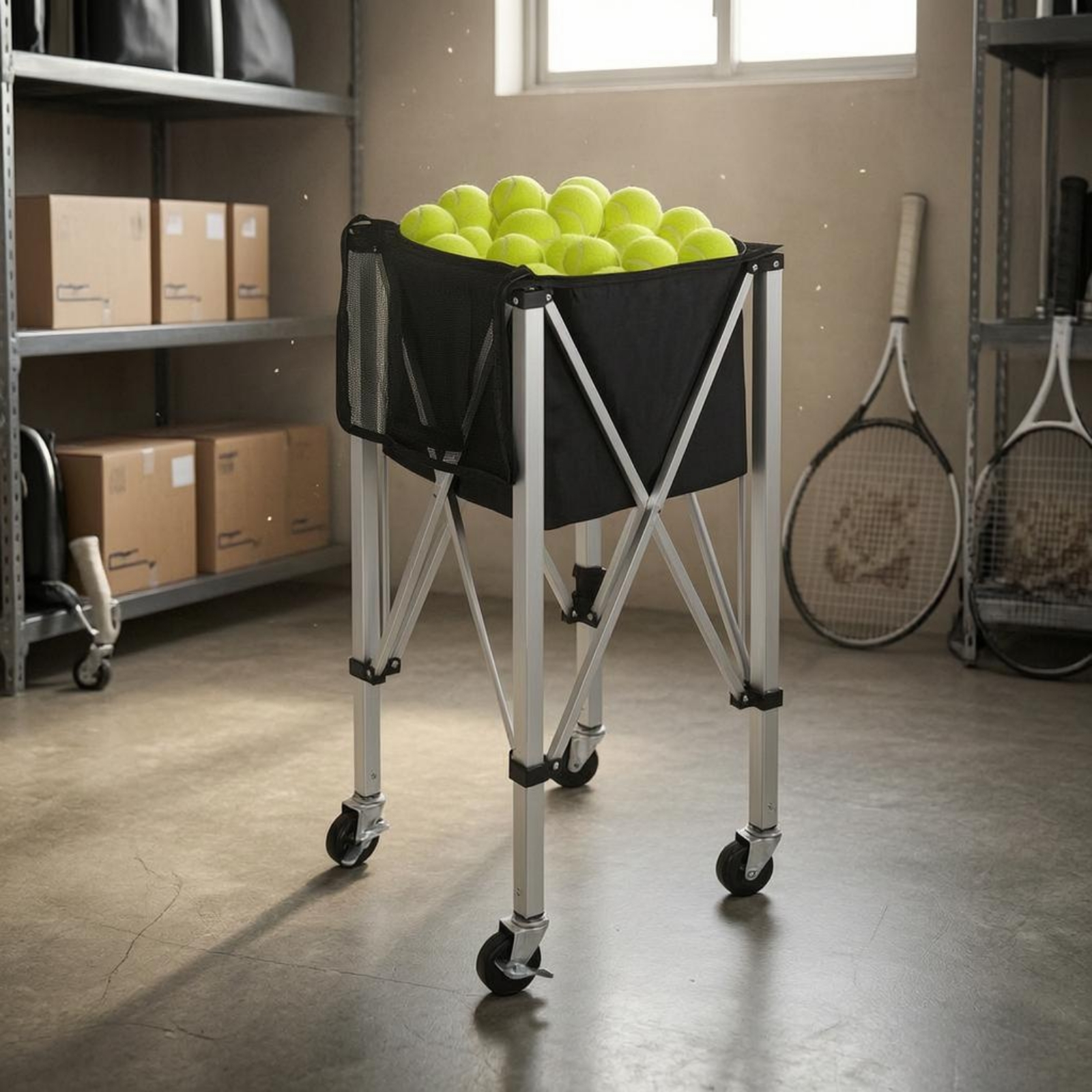 Foldable Ball Vehicle Aluminum - Sports Equipment Basketball avaliação e preço