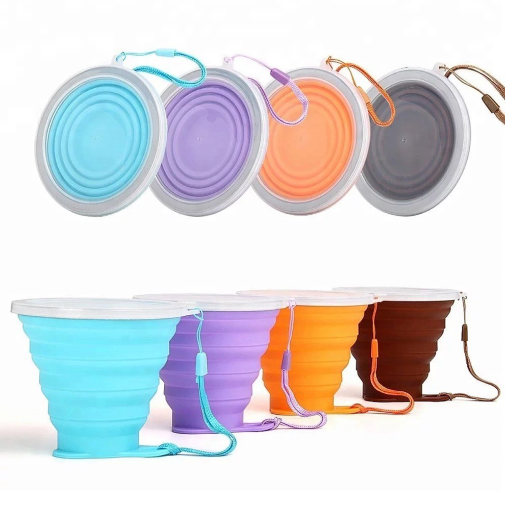 270ML Silicone Collapsible Cup - Sports Equipment 8 Year Old avaliação e preço