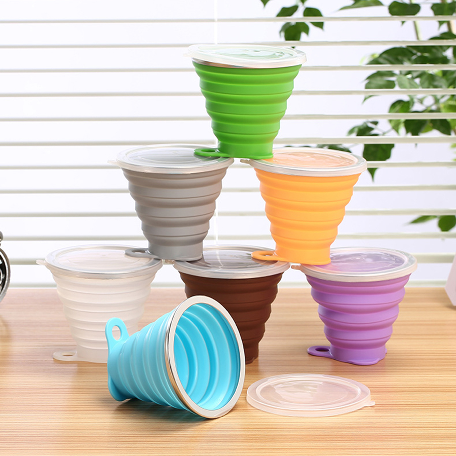 270ML Silicone Collapsible Cup - Sports Equipment 8 Year Old avaliação e preço