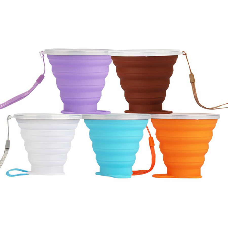 270ML Silicone Collapsible Cup - Sports Equipment 8 Year Old avaliação e preço