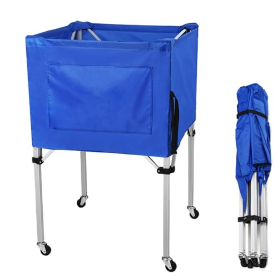 Volleyball Ball cart with Whee - Sports Equipment Cart avaliação e preço