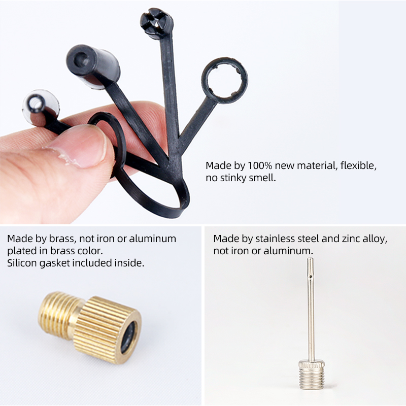 Deemount 4in1 Inflator Nozzle  - Basketball Pump Needle avaliação e preço