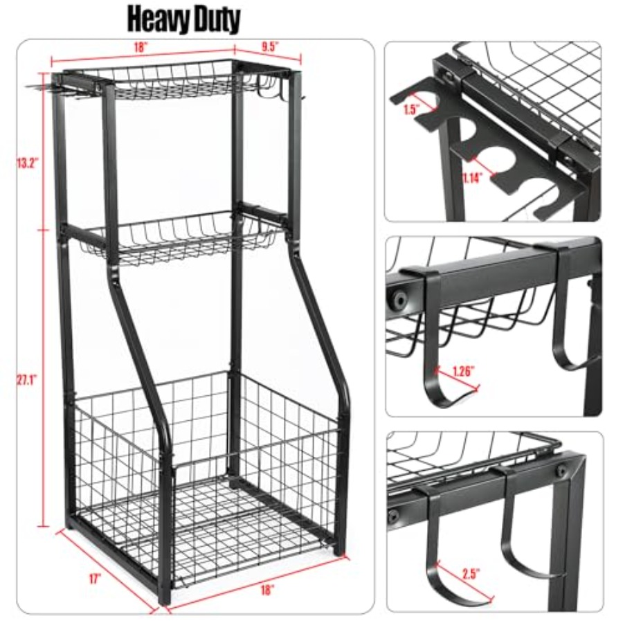 Sports Equipment Organizer for - Sports Equipment Cart avaliação e preço